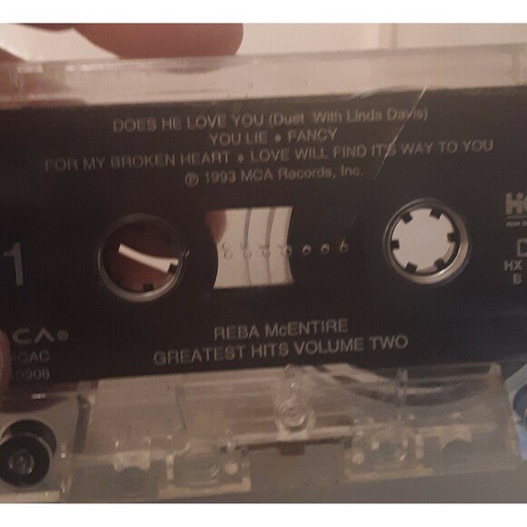 5 Country Cassettes Tapes George Strait Reba Tim McGraw Clay Walker Cool Country - Picture 8 of 11